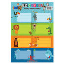 EZ | Sticky Name Labels X 8