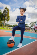 The Girl Club | Navy Icon leggings