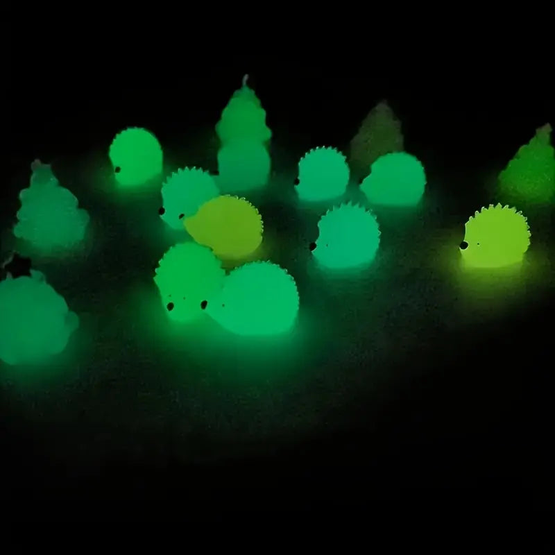 Charming Glow-In-The-Dark Hedgehog