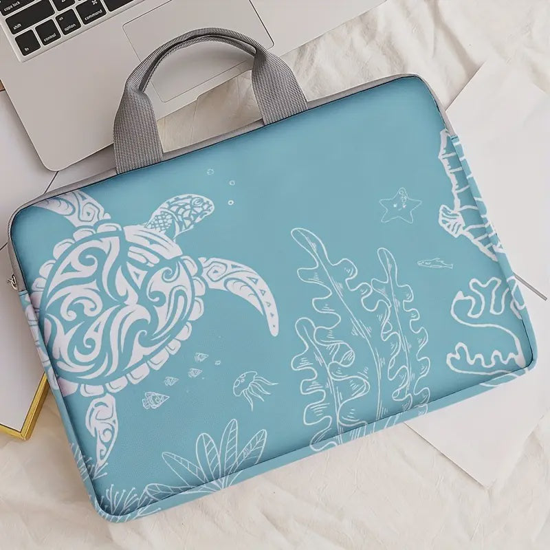 Sea Turtle Printed Notebook laptop Computer Bag 15-16 inch