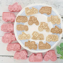 Construction Cookie Cutters - 8pcs