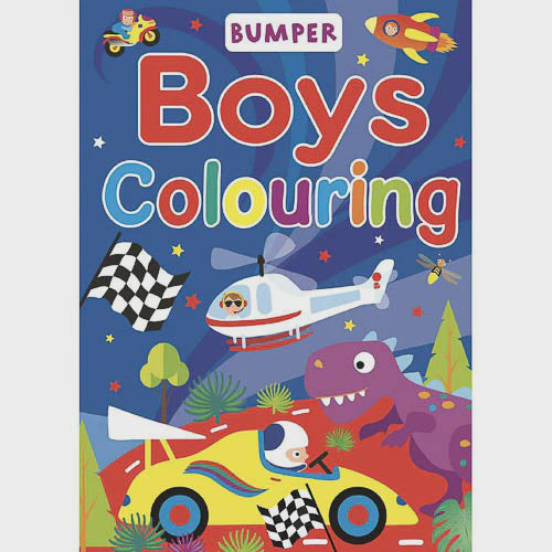 Bumper Colouring Boys Book