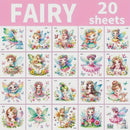 Waterproof Fairy Princess & Butterfly Temporary Tattoos