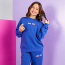Eve Girl | Bright blue Sport Crew  RRP $49.95  SPECIAL