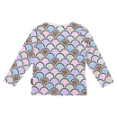 Korango | Arch Frill Print Tee Blue