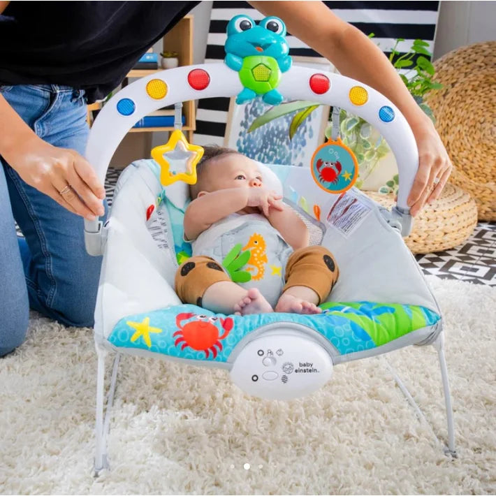 Baby Einstein | Ocean Explorers Kick to It Neptune Musical Bouncer