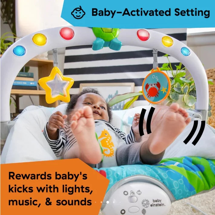 Baby Einstein | Ocean Explorers Kick to It Neptune Musical Bouncer