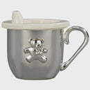 Silverplated Teddy Bear Baby Sippy Cup