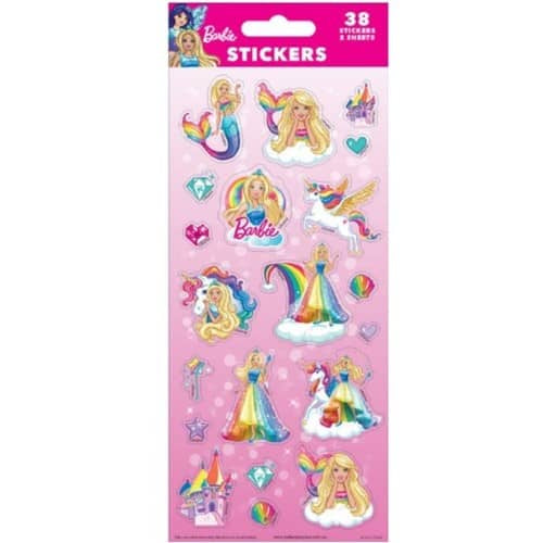 Barbie Stickers – 2 Sheets