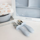 Baby Lion Silicone Cutlery Set