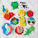 Wooden Clip  Fridge Magnets - Asst