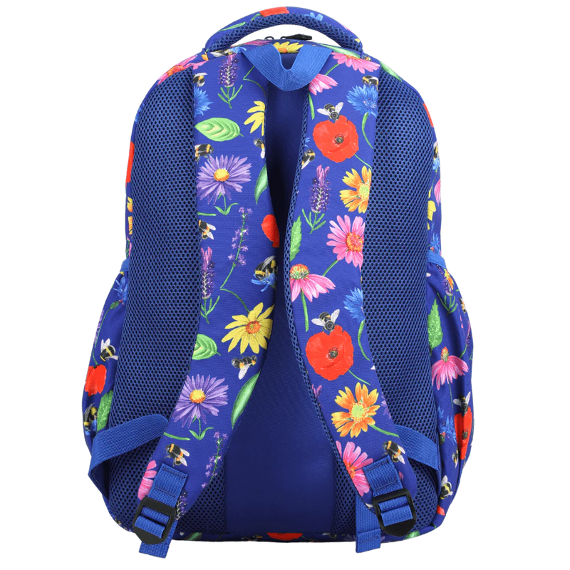 ALiMASY | Bees & Wildflowers Large School Backpack