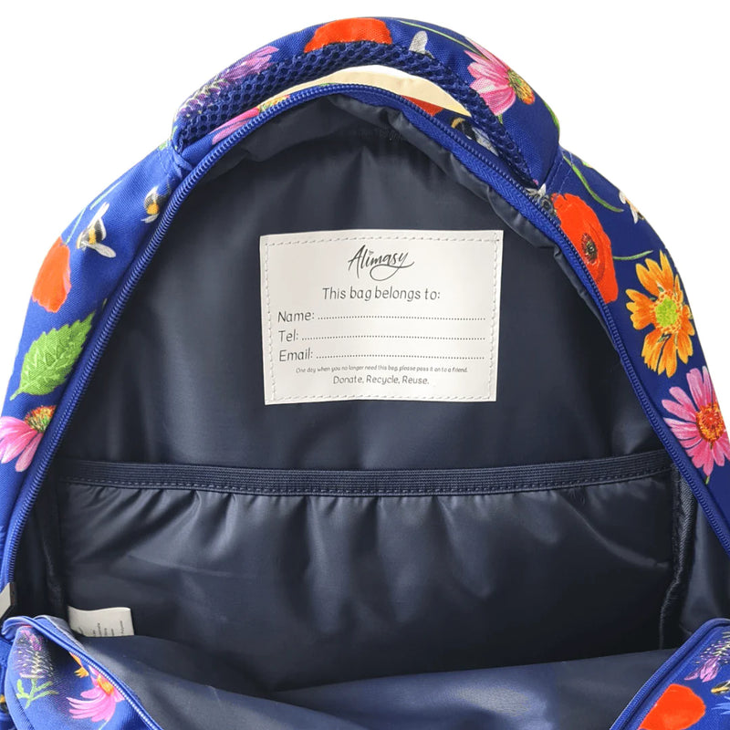 ALiMASY | Bees & Wildflowers Large School Backpack