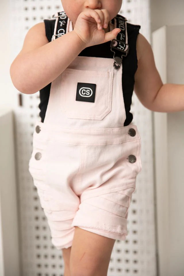 Cracked Soda | Billie Detailed Overall Soft Pink