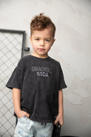 Cracked Soda | Mateo Tee  Washed Grey