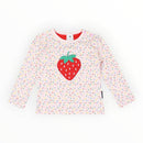 Korango | Strawberry Sprinkles Long Sleeve Top - Pink