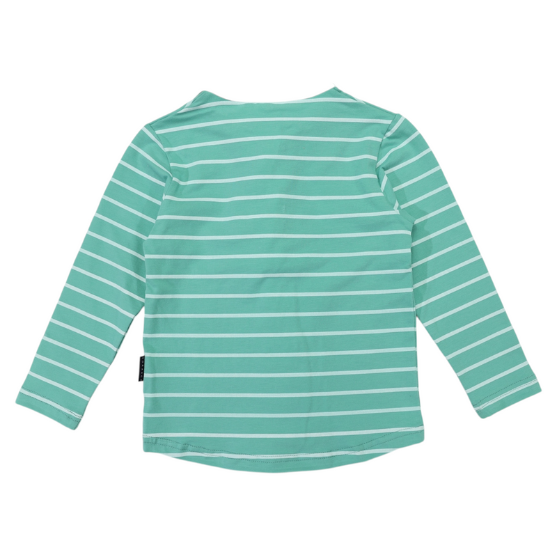 Korango | Striped Rugby Top Green