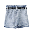 Cracked Soda | Brooke CS High Waisted Shorts - Blue 3-16yrs