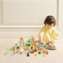 Classic World | 100pc Forest Blocks - Barrel