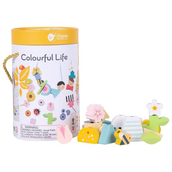 Classic World | Colourful Life Beads Activity Toy