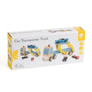 Classic World | Car Transporter Truck - Blue/Yellow