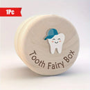 Wooden Tooth Fairy Box (Blue cap)