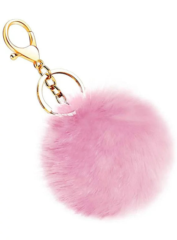 Kids Pom Pom Keychain