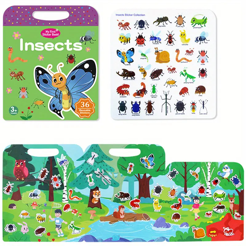 Reusable Sticker Book - Assorted