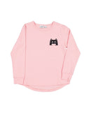 Radicool |  Love Cat Peekaboo LS Tee