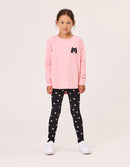 Radicool |  Love Cat Peekaboo LS Tee