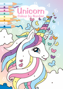 Colouring Book unicorn Colour by Numbers