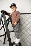 Cracked Soda Charlie L/Sleeve Tee Coco 00-2