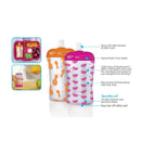 Cherub Baby | Re-useable Food Storage Pouches 10 pack - Asst