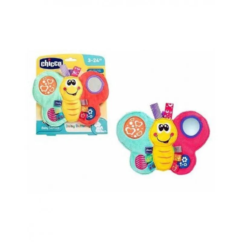 Chicco | Baby Senses Daisy Butterfly Textile Rattle