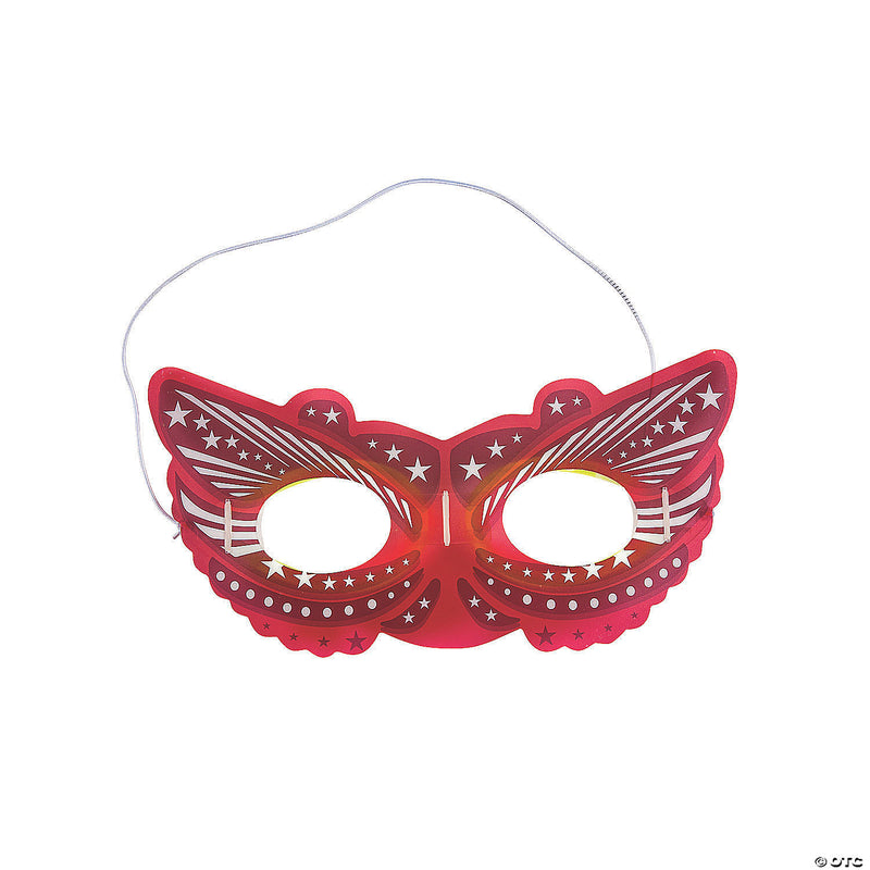 Children's Glow-in-the-Dark Masquerade Masks