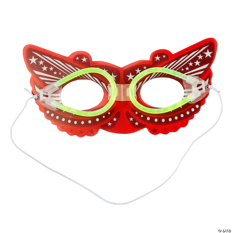 Children's Glow-in-the-Dark Masquerade Masks