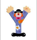 Wooden  Colourful Clown Letters A-Z Asst