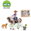 CollectA - Gift Hobby Rider w/ Animals & Accessories (Emma)
