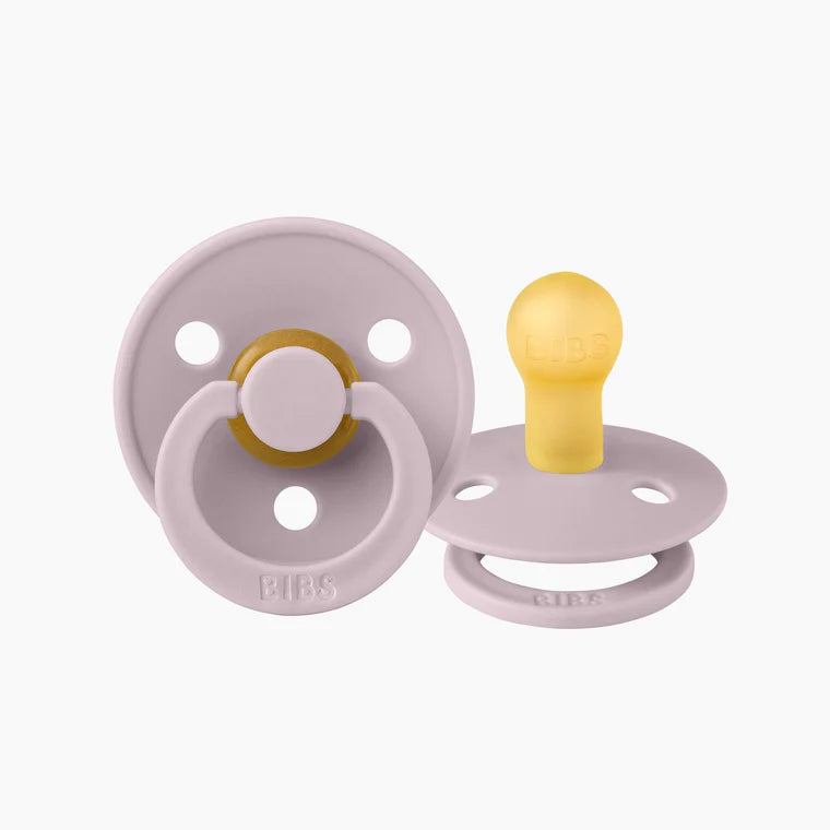 Bibs Pacifier| Colour Round-Asst