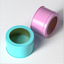 Round Shape Storage Tin Box