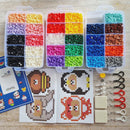 Crafty Arty Bricks- create 2D & 3D builds - 10,000 BOXSET Colourbits RRP $106.99