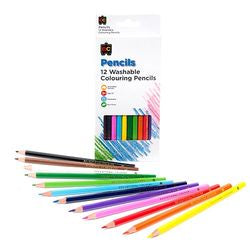 EC | Colour Pencils Washable Pk 12