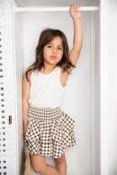 Cracked Soda | Essential Ribbed Tank-White