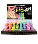 LA Colors Creamy Neon Gel Polish