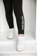 Cracked Soda | Legging Black-Kids