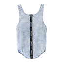 Cracked Soda | CS Denim Summer Romper - Blue