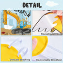 Construction Party Game - 24pcs Pin the Bucket on The Excavator Game Set