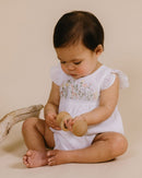 Bebe | Florence Hand Embroidered Romper