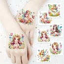 Waterproof Fairy Princess & Butterfly Temporary Tattoos