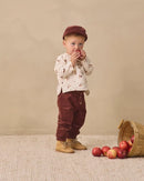 Quincy Mae | Zion Shirt Apples - Natural